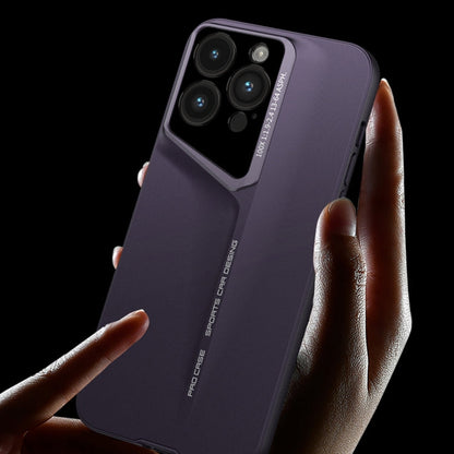 For iPhone 15 Pro GKK Blade Ultra-thin Full Coverage Phone Case(Purple)