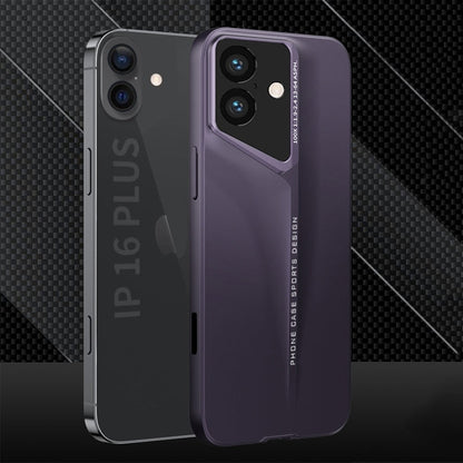 For iPhone 16 GKK Blade Ultra-thin Full Coverage Phone Case(Purple)