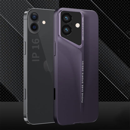 Pour iPhone 16 Plus GKK Blade Étui de protection intégrale ultra-fin (violet)