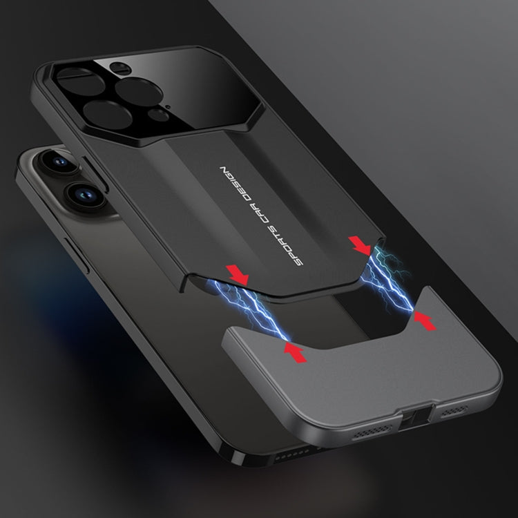 Pour iPhone 15 Pro Max GKK Imitation Ultimate Design Coque de Téléphone Antichoc Tout Compris (Rouge)