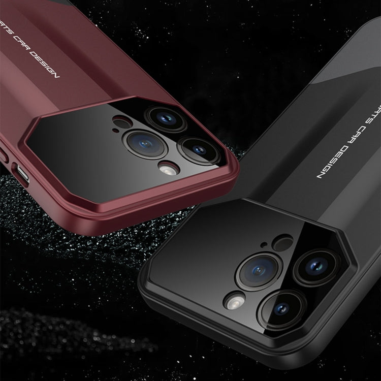 Pour iPhone 15 Pro Max GKK Imitation Ultimate Design Coque de Téléphone Antichoc Tout Compris (Rouge)