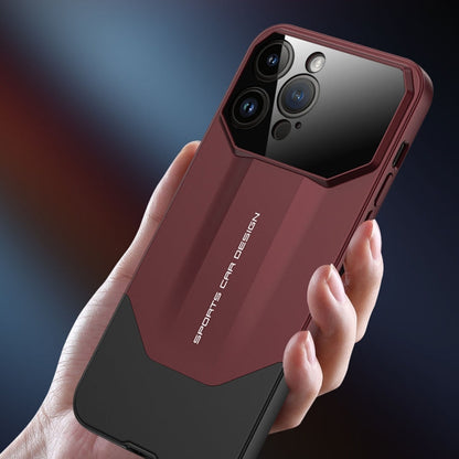 Pour iPhone 15 Pro Max GKK Imitation Ultimate Design Coque de Téléphone Antichoc Tout Compris (Rouge)