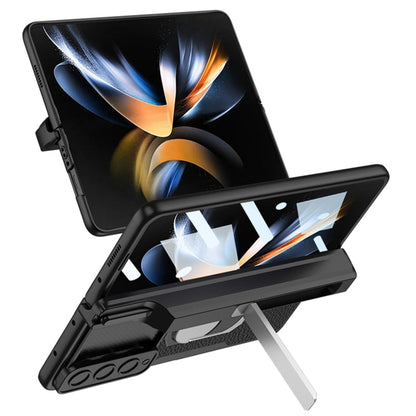 For Samsung Galaxy Z Fold4 GKK Integrated Magnetic Armor Full Coverage Phone Case(Brushed Texture)