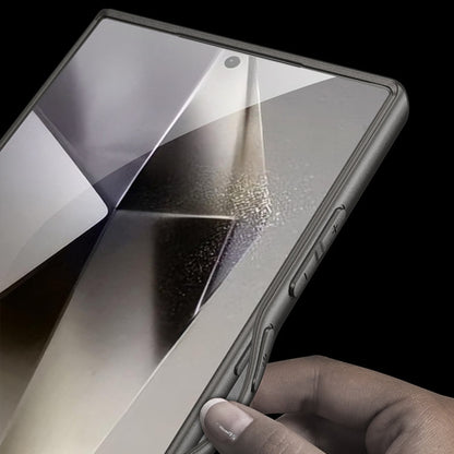 For Samsung Galaxy S23 Ultra 5G GKK AG Craft Skin Feel Exploration Edition Full Coverage Phone Case(Black)