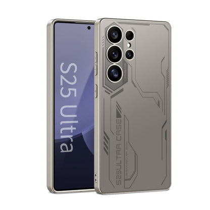 For Samsung Galaxy S25 Ultra 5G GKK AG Craft Skin Feel Exploration Edition Full Coverage Phone Case(Grey)