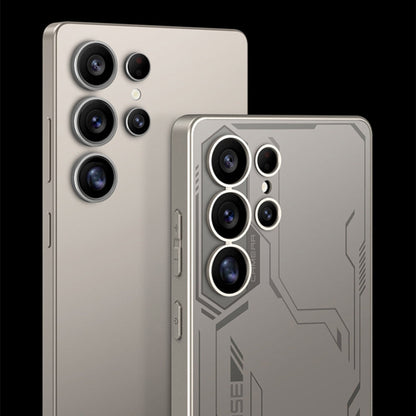 For Samsung Galaxy S25 Ultra 5G GKK AG Craft Skin Feel Exploration Edition Full Coverage Phone Case(Grey)