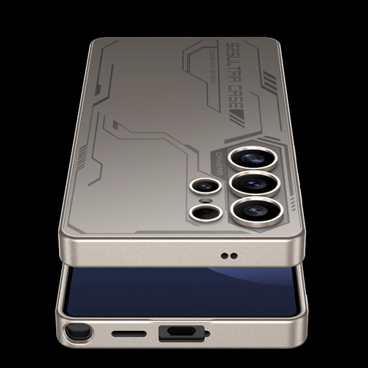 Pour Samsung Galaxy S25 Ultra 5G GKK AG Craft Skin Feel Exploration Edition Étui de téléphone à Couverture Complète (Vert)