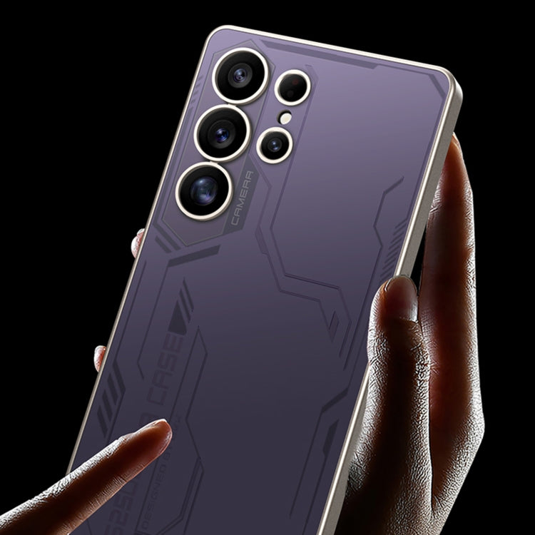 Pour Samsung Galaxy S25 Ultra 5G GKK AG Craft Skin Feel Exploration Edition Étui de téléphone à Couverture Complète (Vert)