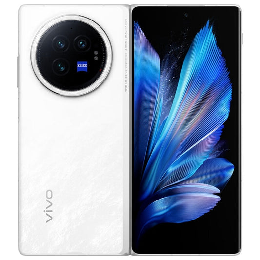 vivo X Fold3, 16GB+512GB, Face ID / Fingerprint Identification, 8.03 inch + 6.53 inch Android 14 OriginOS 4 Snapdragon 8 Gen 2 Octa Core 3.25GHz, OTG, NFC, Network: 5G(White)