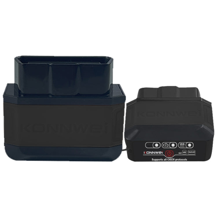 KONNWEI KW906 Scanner OBD2 Bluetooth 5.0 pour voiture Compatible Android et iOS (Noir)