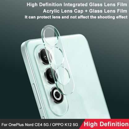 For OnePlus Nord CE4 5G / OPPO K12 5G imak High Definition Integrated Glass Lens Film