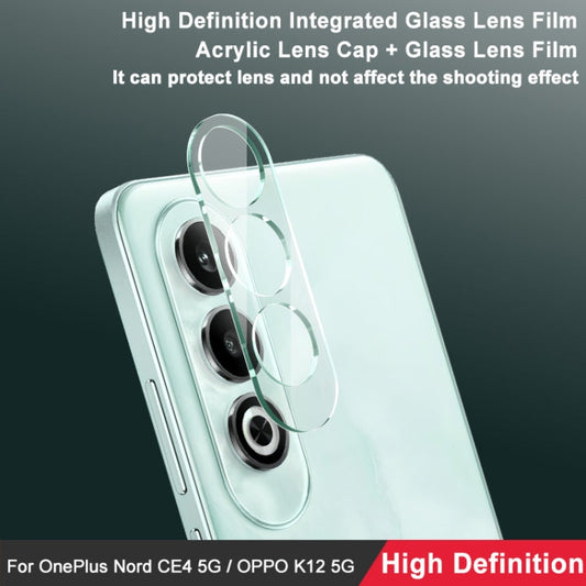 For OnePlus Nord CE4 5G / OPPO K12 5G imak High Definition Integrated Glass Lens Film