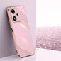 For Honor Play 50 XINLI Straight 6D Plating Gold Edge TPU Phone Case(Cherry Purple)