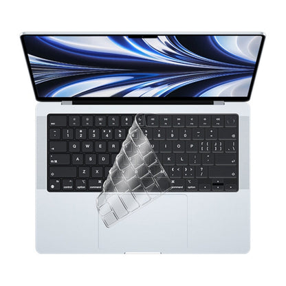 Pour MacBook Pro 14,2 pouces 2021 ZGA Film protecteur de clavier invisible en TPU