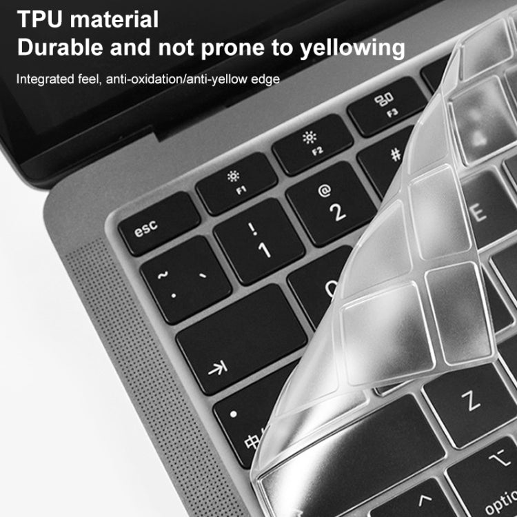 Pour MacBook Pro 14,2 pouces 2021 ZGA Film protecteur de clavier invisible en TPU