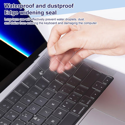 For MacBook Pro 16.2 inch 2021 ZGA Contact Invisible TPU Keyboard Protective Film