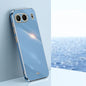 For OnePlus Nord 4 XINLI Straight 6D Plating Gold Edge TPU Phone Case(Celestial Blue)