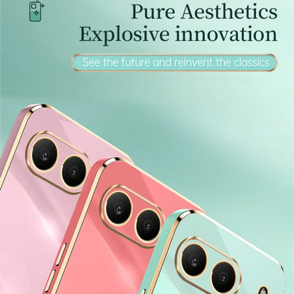 For OnePlus Nord 4 XINLI Straight 6D Plating Gold Edge TPU Phone Case(Celestial Blue)