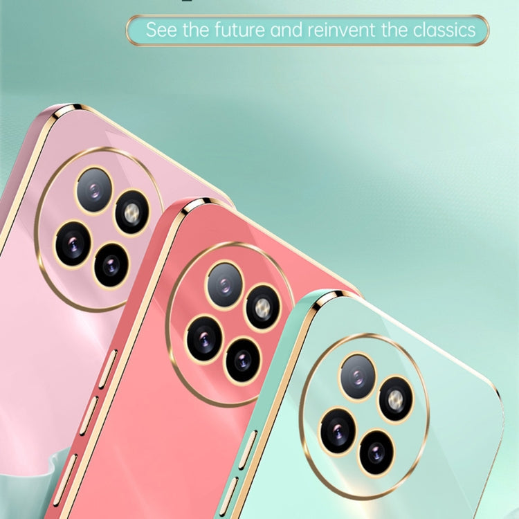 For Xiaomi Civi 4 Pro XINLI Straight Edge 6D Electroplate TPU Phone Case(Celestial Blue)