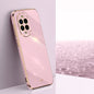 For Huawei Nova 13 Pro XINLI Straight 6D Plating Gold Edge TPU Phone Case(Cherry Purple)