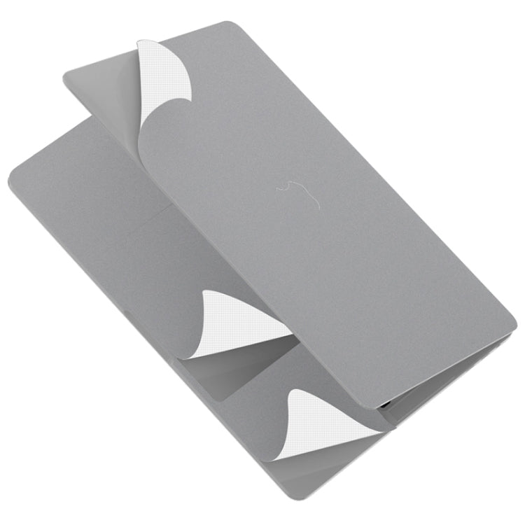 Pour MacBook Air 13,3 pouces 2020 ZGA Film de protection intégral 5 en 1 pour ordinateur portable (gris)