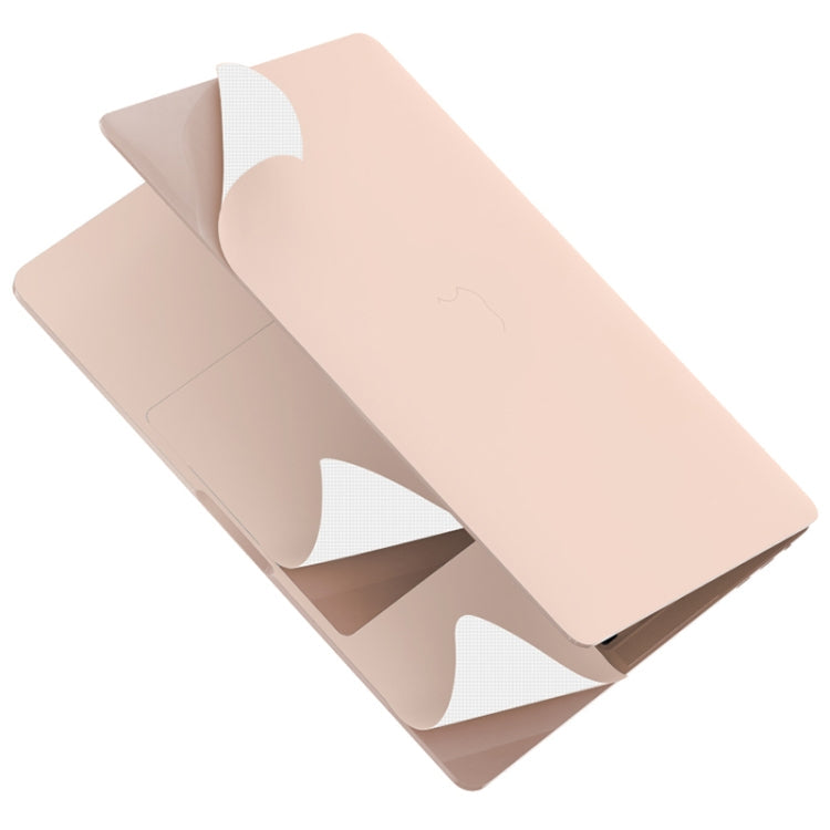 Pour MacBook Air 13,6 pouces A2681 2022 ZGA Film de protection intégral 5 en 1 pour ordinateur portable (Doré)
