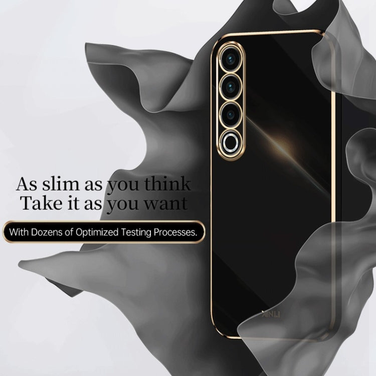 For Meizu 20 Pro 5G XINLI Straight Edge 6D Electroplate TPU Phone Case(Mint Green)