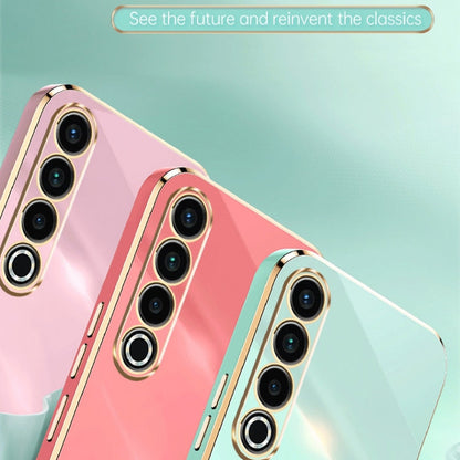 For Meizu 20 Pro 5G XINLI Straight Edge 6D Electroplate TPU Phone Case(Pink)