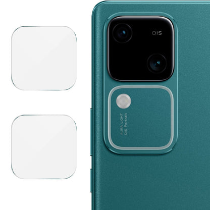 Pour vivo V30 5G/V30 Pro 5G/S18 5G/S18 Pro 5G 2pcs/Set Film de protection d'objectif de caméra arrière en verre HD imak