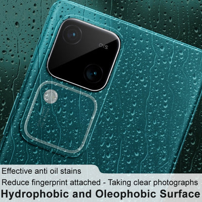Pour vivo V30 5G/V30 Pro 5G/S18 5G/S18 Pro 5G 2pcs/Set Film de protection d'objectif de caméra arrière en verre HD imak