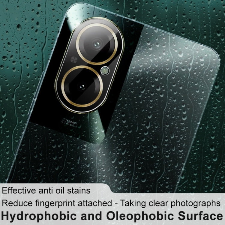 For Realme C67 4G Global 2pcs/Set imak HD Glass Rear Camera Lens Film