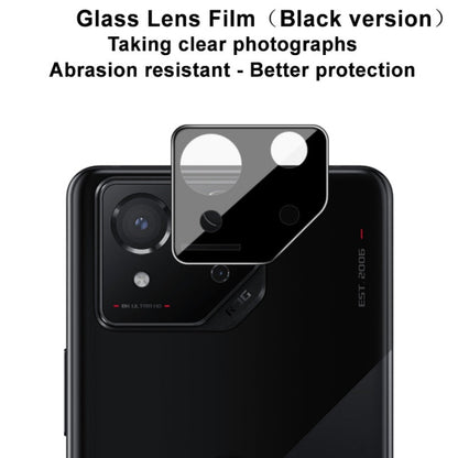 For Asus ROG Phone 8 IMAK Rear Camera Lens Glass Film Black Version