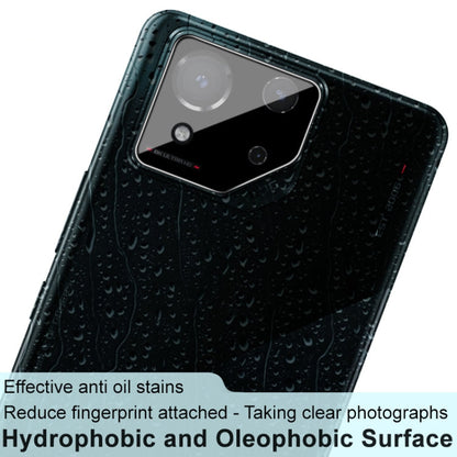 For Asus ROG Phone 8 IMAK Rear Camera Lens Glass Film Black Version