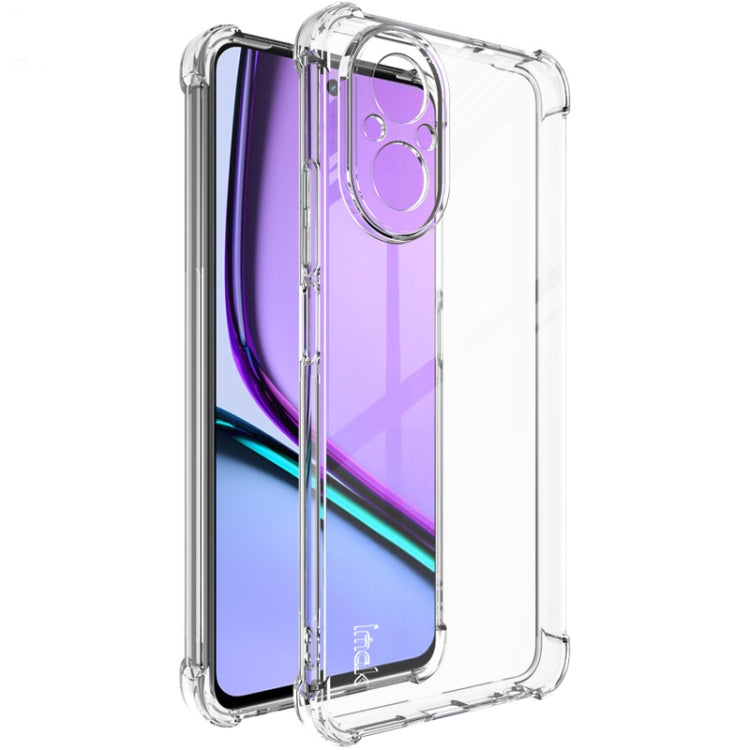For Realme C67 4G Global imak Shockproof Airbag TPU Phone Case(Transparent)