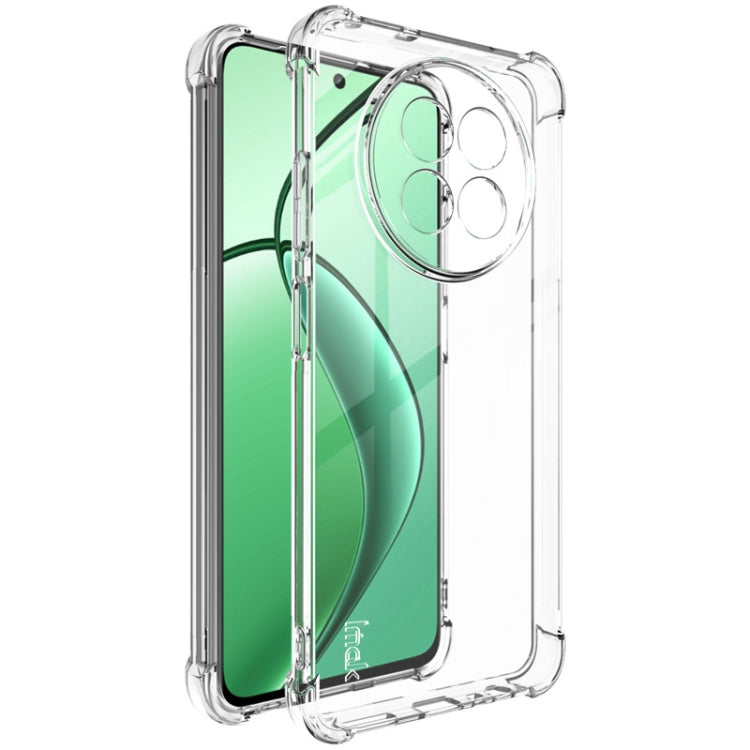 For Realme 12 5G/12x 5G Global imak Shockproof Airbag TPU Phone Case(Transparent)