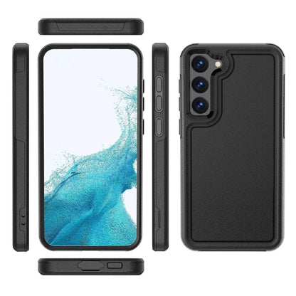 For Samsung Galaxy S23+ 5G RedPepper Armor PC Hybrid TPU Phone Case(Black)