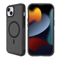 For iPhone 15 RedPepper Armor Magsafe PC Hybrid TPU Phone Case(Black)