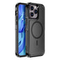 For iPhone 14 Pro RedPepper Armor Magsafe PC Hybrid TPU Phone Case(Black)