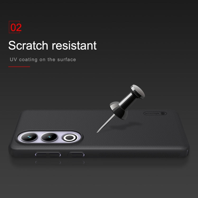 For OnePlus Ace 3V NILLKIN Frosted PC Phone Case(Black)