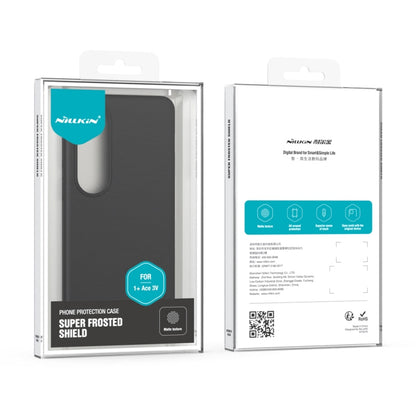 For OnePlus Ace 3V NILLKIN Frosted PC Phone Case(Black)