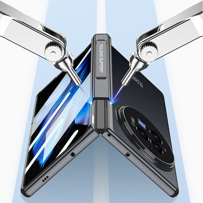 For vivo X Fold3 GKK Integrated Magnetic Fold Hinge Shockproof Phone Case(Black)