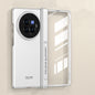 For vivo X Fold3 Pro GKK Integrated Magnetic Folding Hinge All-inclusive Phone Case(Silver)