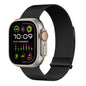 For Apple Watch Ultra 2 49mm ZGA Milanese Magnetic Metal Watch Band(Black)