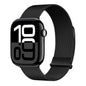 For Apple Watch Series 10 42mm ZGA Milanese Magnetic Metal Watch Band(Black)