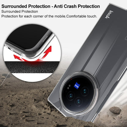 For vivo X Fold3 imak Wing II Wear-resisting Crystal Phone Protective Case