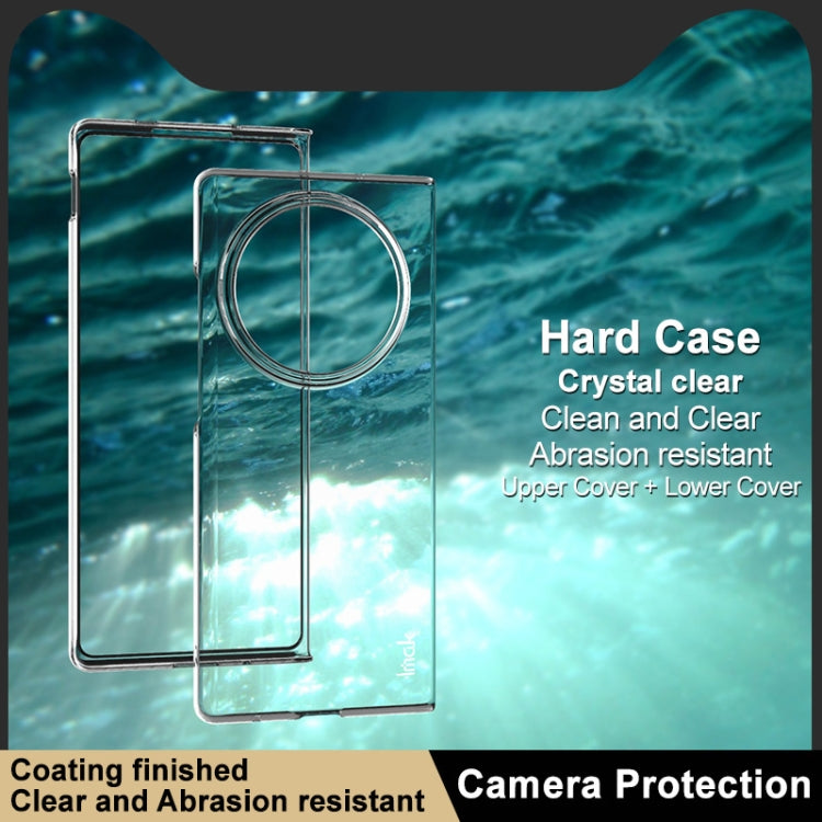 For vivo X Fold3 Pro imak Wing II Wear-resisting Crystal Phone Protective Case