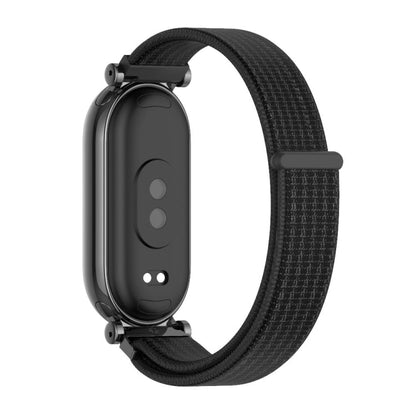 Pour Xiaomi Smart Band 10 / 9 / 8 Mijobs GT4 Bracelet de montre respirant en nylon (Noir)