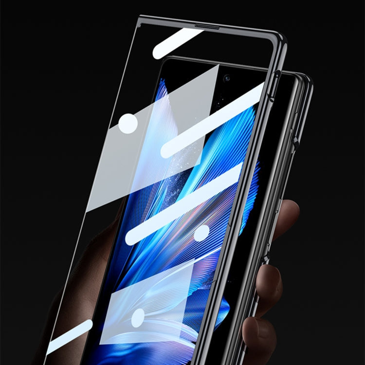 For vivo X Fold3 Pro GKK Integrated Unbounded Frosted AG All-inclusive Shockproof Phone Case(Black)