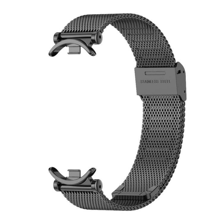 For Xiaomi Smart Band 10 / 9 / 8 Mijobs GT4 Milan Buckle Metal Watch Band(Black)