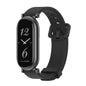 Pour Xiaomi Smart Band 10 / 9 / 8 Mijobs GT4 Bracelet de montre respirant en silicone (Noir)